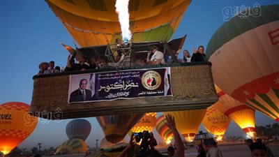 20 صورة ترصد احتفالات البالون الطائر بذكرى نصر أكتوبر في الأقصر 
