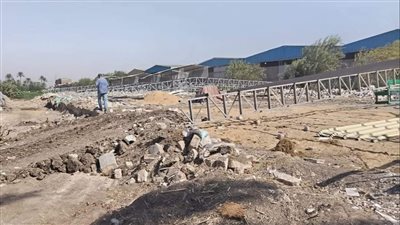  إزالة عشرات الأبنية والتعديات على الأراضي الزراعية بالجيزة (صور)