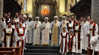 الكنيسة الأرثوذكسية في سويسرا تحتفل القديس موريس