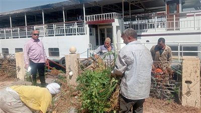 تطوير ورفع كفاءة مرسى أسيوط (صور)