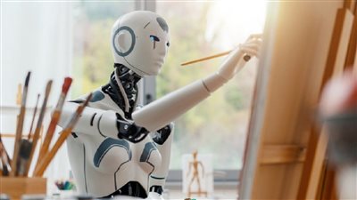 يستخدم فرشاة، تطوير روبوت قادر على الرسم بأسلوب الفنان التشكيلي