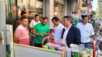 إنذار بغلق وحدات سكنية تستخدم كمحال تجارية بمركز ناصر في بني سويف