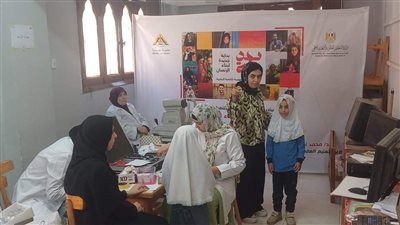 جامعة بنها تنظم قافلة طبية متخصصة فى أمراض العيون بطوخ