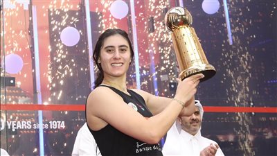 الإسكواش، نور الشربيني تحافظ على صدارة التصنيف العالمي 