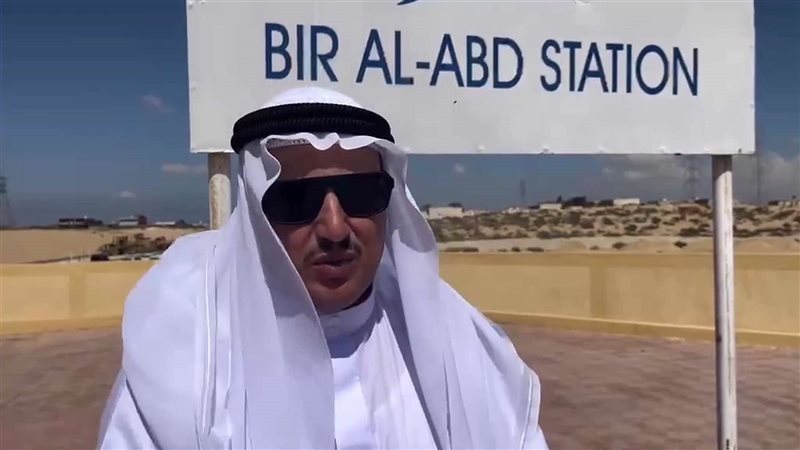 استقبال أول قطار