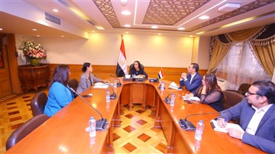 وزيرة التضامن الاجتماعي تلتقي المدير القطري لمؤسسة دروسوس