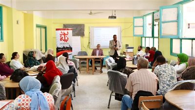 بدعم من اليونيسيف، مياه الفيوم تدرب مشرفي ومنسقي الأنشطة بمدارس