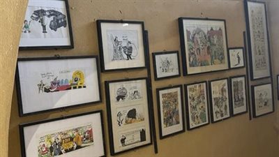 يضم 274 عملا، افتتاح متحف الكاريكاتير بجامعة المنيا غدا
