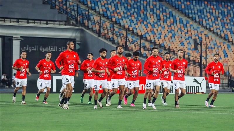 منتخب مصر يستعد لموريتانيا،