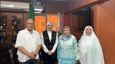 وكيل تعليم الدقهلية يستقبل المنسق التنفيذي للمشروعات التربوية بمؤسسة البحث العلمي