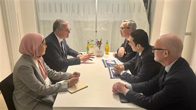 بدوي يبحث مع سكاتك العالمية التعاون فى مجالات الهيدروجين الاخضر