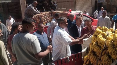 حملة مكبرة لرفع الإشغالات بمدينة البلينا فى سوهاج 