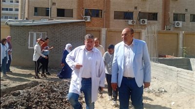 وكيل صحة الدقهلية يتفقد سير العمل بمستشفى حميات المنصورة