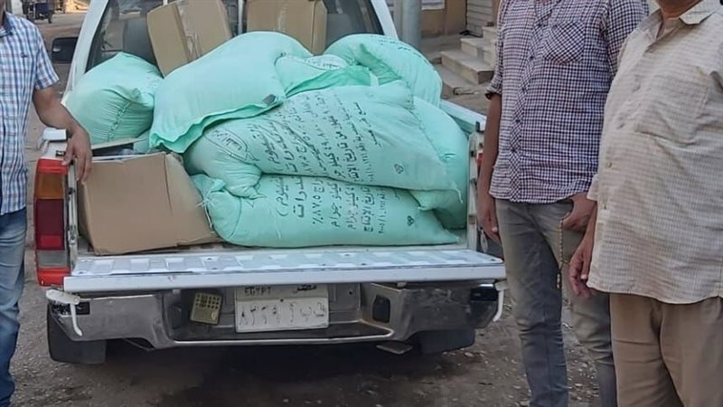 جانب من المضبوطات،