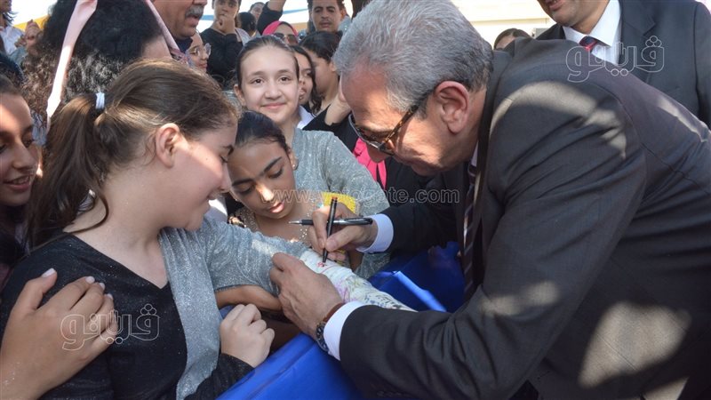 محافظ الغربية يفتتح