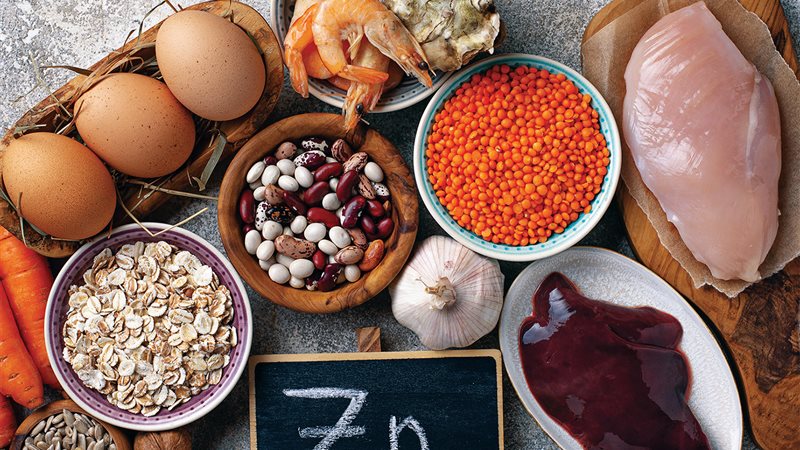 أعراض نقص الزنك،