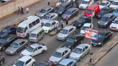 حالة الطرق اليوم، كثافة مرورية خانقة بمحور المركزي وشارعي رمسيس والهرم وكوبري الجلاء