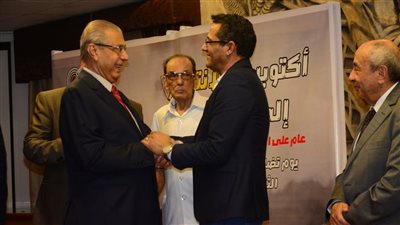 نقابة الصحفيين تكرم ٧ من المحررين العسكريين المشاركين في تغطية حرب أكتوبر (صور) 