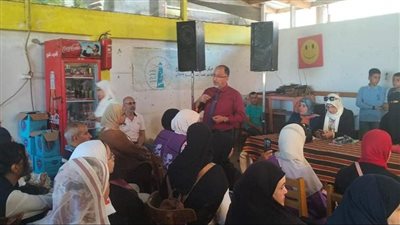 مدينة عزبة البرج بدمياط تحتضن فعاليات مبادرة بداية الرئاسية (صور)