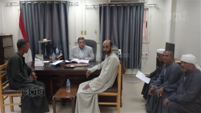 رئاسة الزينية في الأقصر تبحث شكاوى المواطنين من عدم توصيل الصرف الصحي 