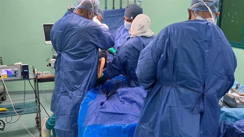 إجراء 5 عمليات جراحية