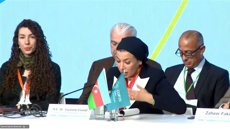 وزيرة البيئة