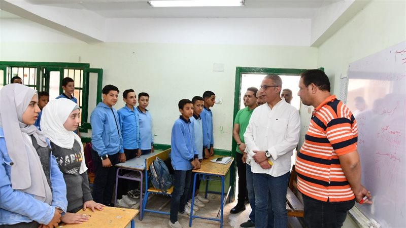 محافظ الفيوم في زيارة