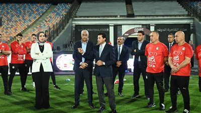 وزير الرياضة يطمئن هاتفيا على بعثة منتخب مصر في موريتانيا