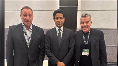 الخطيب يناقش مع الخليفي تفعيل دور رابطة الأندية الإفريقية 