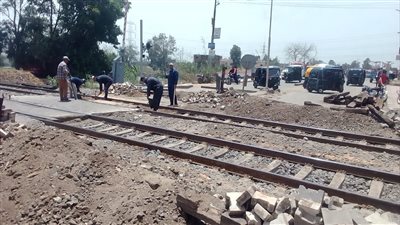 غلق مزلقان الشعانية بقنا لمدة 7 أيام 