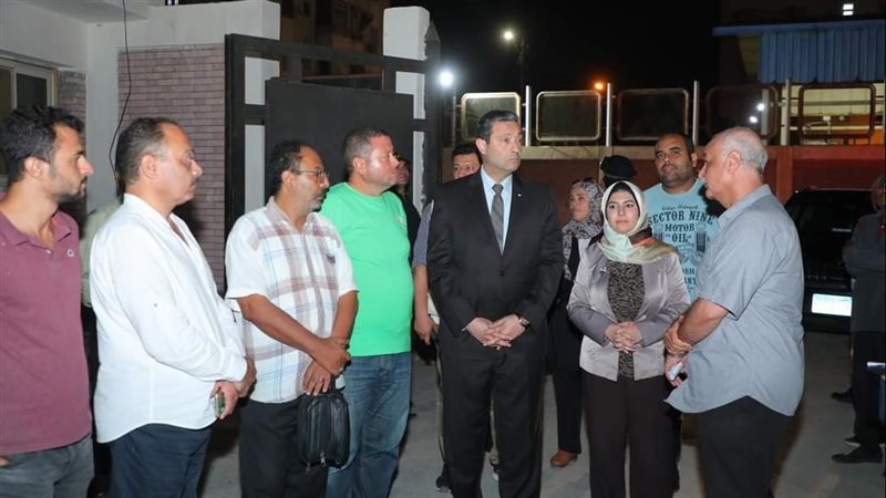محافظ دمياط بتفقد