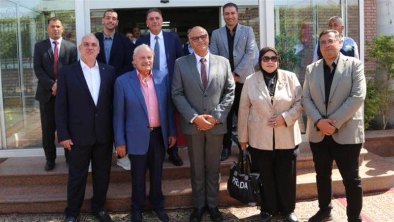 محافظ القليوبية خلال