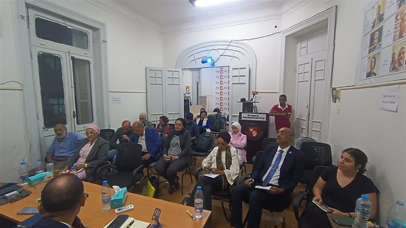 ورشة عمل المصرى الديمقراطى،فيتو