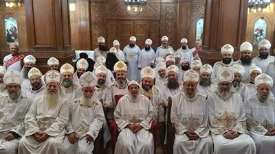 مؤتمر كهنة إيبارشية بنها يناقش طريقة التعامل مع شعب الكنيسة