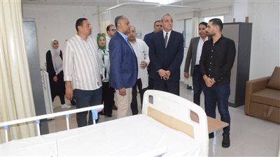 محافظ الغربية يتفقد التجهيزات النهائية بمستشفى حميات طنطا الجديد 