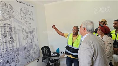 وزير التعليم العالي يتفقد المشروعات الإنشائية بجامعة الأقصر (صور)