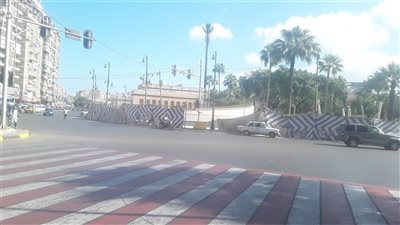 قطع طريق الجيش- الكورنيش ثلاثة أيام لتنفيذ مشروع إدارة مياه الأمطار 