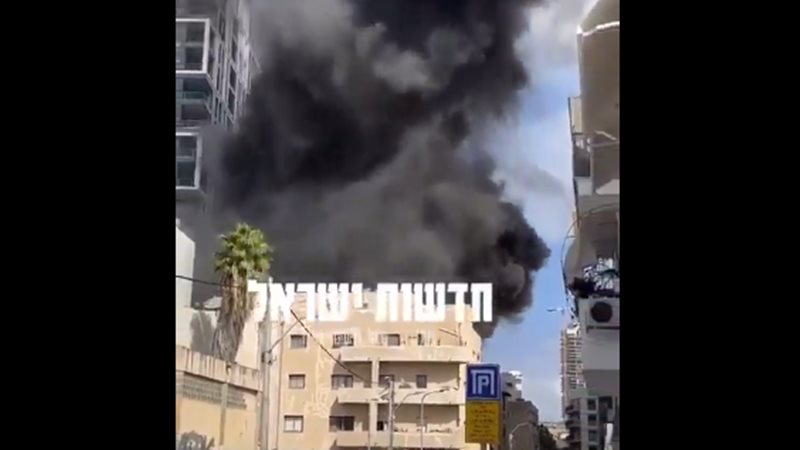إندلاع حريق هائل