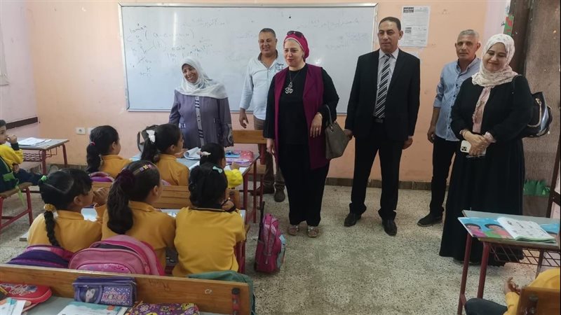 جولة بمدارس الدقهلية،