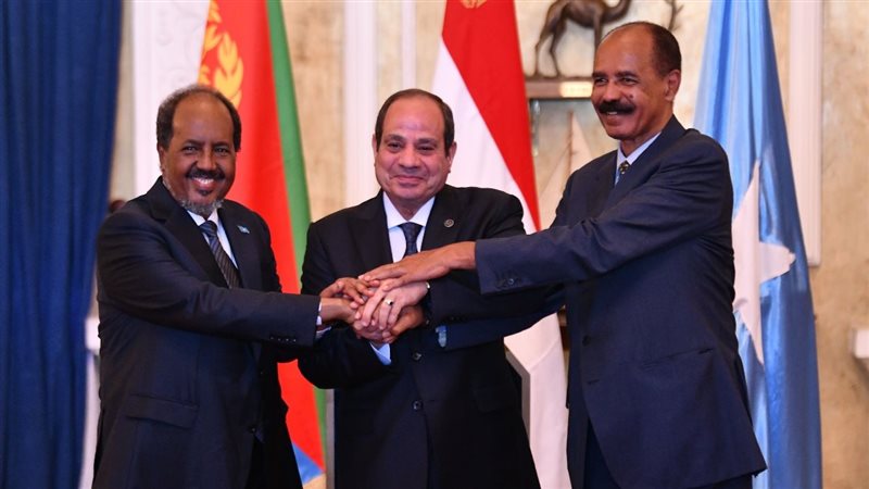 قادة مصر والصومال