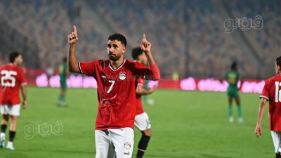 تريزيجيه يسجل الهدف الأول لمنتخب مصر أمام موريتانيا (صور)