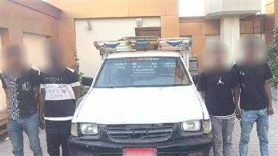 ضبط تشكيل عصابى مسلح لسرقة السيارات النقل بالإكراه فى الأقصر