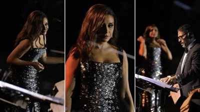 وسط إبداع هاني فرحات، أنغام تتألق في حفل 