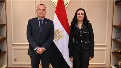 وزيرة التضامن تلتقي الممثل المقيم الجديد لصندوق الأمم المتحدة للسكان