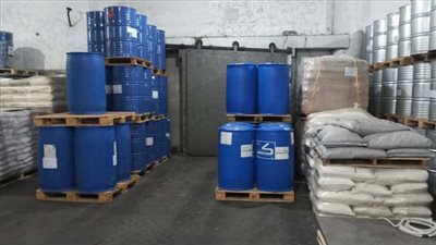 ضبط مالك مخزن كيماويات 