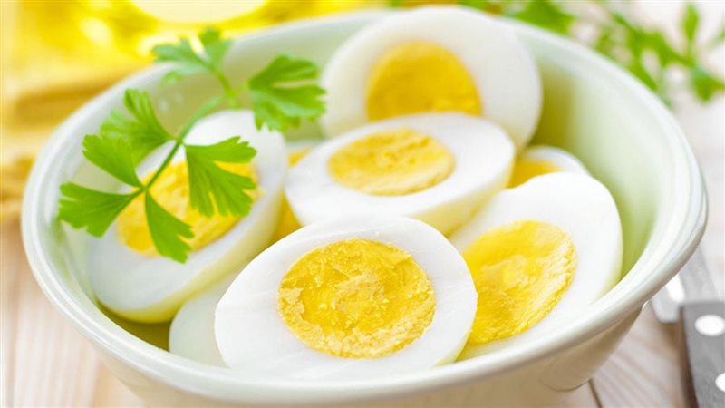 البيض المسلوق وفوائده