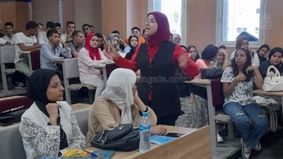 ندوة تعريفية بحقوق الإنسان بجامعة طيبة التكنولوجية في الأقصر (صور)
