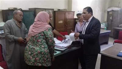 رئيس مجلس مركز ومدينة أجا يتابع تحسين الخدمات بنوسا الغيط