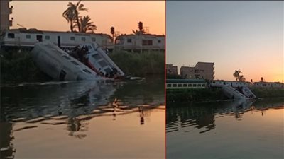 وزير النقل يطلب تقريرا مفصلا عن حادث تصادم قطاري المنيا ويتوعد المتسبب