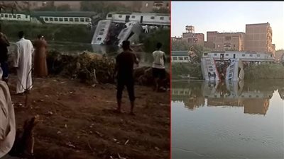 الصحة: لا وفيات في حادث قطاري المنيا حتى الآن والإصابات كدمات وجروح ظاهرية